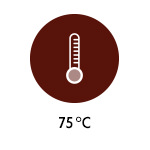 Temperatur - 75 Grad