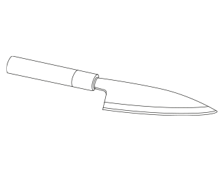 Deba Messer bei ORYOKI