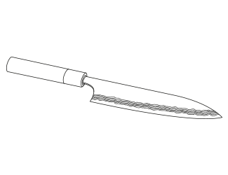Gyuto Messer bei ORYOKI