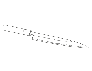 Sashimi Messer bei ORYOKI