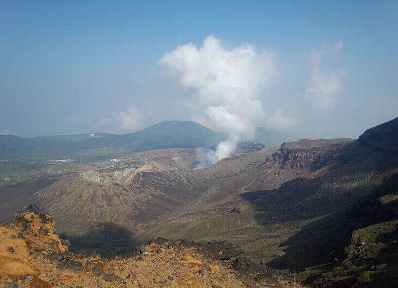 Vulkan Aso-san in Japan