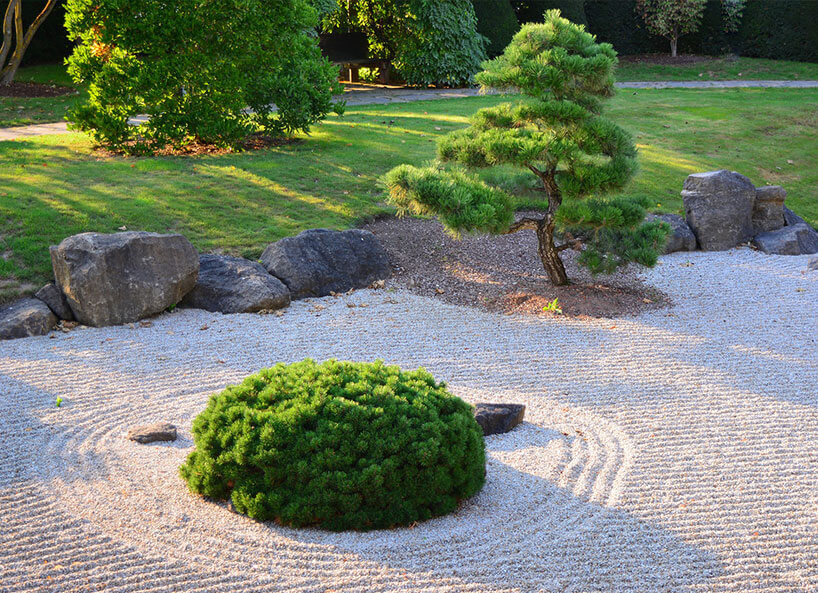Japanese garden complex