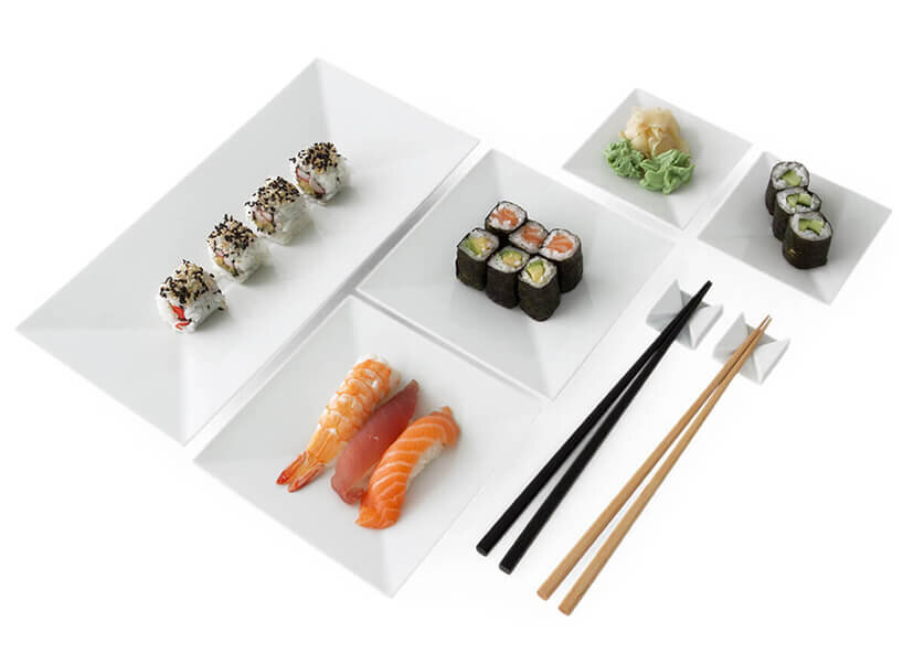 Sushi-Set Arita Houen für zwei Personen