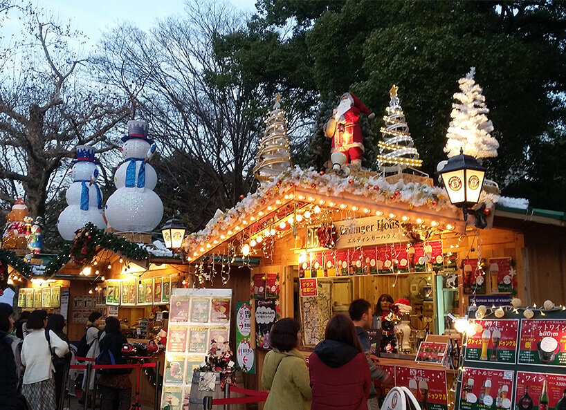 Weihnachtsmarkt in Japan