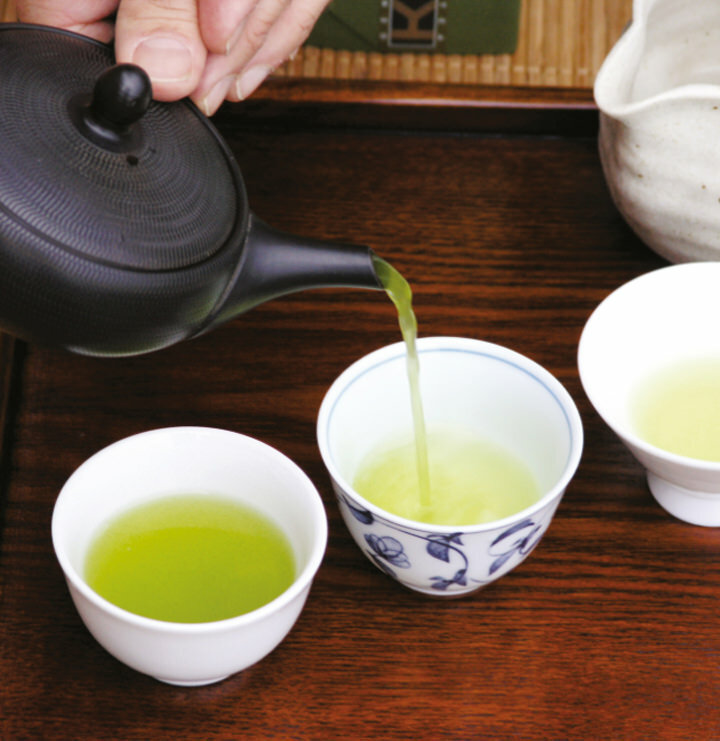 Zubereitung grüner Tee
