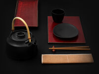Japanische Teekanne T.Kato, schwarz
