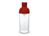 Teeflasche mit Sieb, HARIO Filter in Bottle, 300 ml, rot