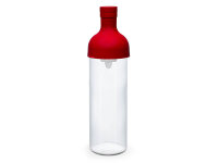 Teeflasche mit Sieb, HARIO Filter in Bottle, 750 ml, rot