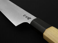 Damastmesser Sashimi 270, Silver Steel