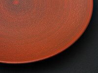 Japanischer Teller Homura, rot, 24 x 2,6 cm