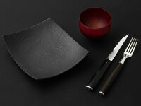 Besteck-Set WAKISASHI, Damastmesser mit Gabel