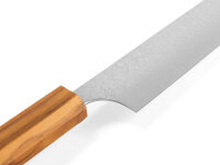 Sujihiki knife MINAMO 270, SG2,Olive
