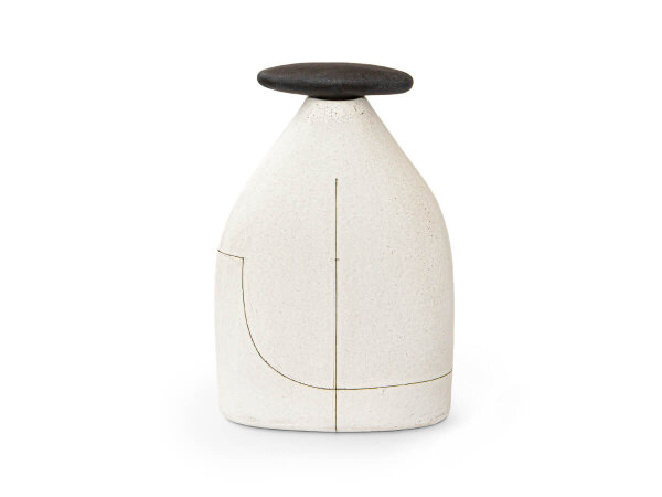 Japanische Vase Shiro series san