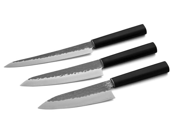 Messerset Yamato Hocho, 3 japanische Kochmesser