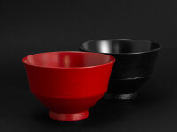 Soup bowl Urushi Keiryo, 240 ml, red
