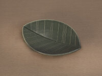 HAZARA Leaf Banryoku, Keramik-Schale, gr&uuml;n