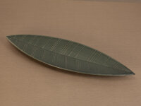 HAZARA Leaf Banryoku, Servierplatte, gr&uuml;n