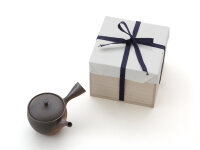 Japanische Teekanne Tokoname Sendan Kaku mit Geschenkbox