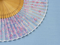 Handf&auml;cher Sakura Fubuki, Kirschbl&uuml;te blau