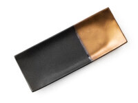 Japanische Servierplatte Sou, schwarz-gold, L