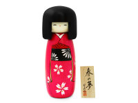 Bitte Kokeshi Negai 7,2 cm hoch japanische Holzpuppe die um etwas bittet 