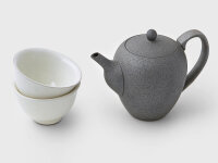 Japanische Teekanne Donguri-pot Nanban, Banko Yaki, 400 ml